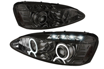 SPYDER Spyder Pontiac Grand Prix 04-08 Projector Headlights LED Halo Smke PRO-YD-PGP04-HL-SMC - Lights