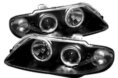 SPYDER Spyder Pontiac GTO 04-06 Projector Headlights LED Halo Black High H1 Low PRO-YD-PGTO04-HL-BK - Lights