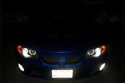 SPYDER Spyder Pontiac GTO 04-06 Projector Headlights LED Halo Black High H1 Low PRO-YD-PGTO04-HL-BK - Lights