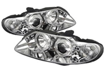 SPYDER Spyder Pontiac GTO 04-06 Projector Headlights LED Halo Chrome High H1 Low PRO-YD-PGTO04-HL-C - Lights