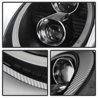 SPYDER Spyder Porsche 911 05-09 Projector Headlights Xenon/HID Model- DRL LED Blk PRO-YD-P99705-HID-DRL-BK - Lights