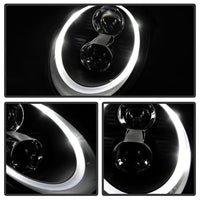 SPYDER Spyder Porsche 911 05-09 Projector Headlights Xenon/HID Model- DRL LED Blk PRO-YD-P99705-HID-DRL-BK - Lights