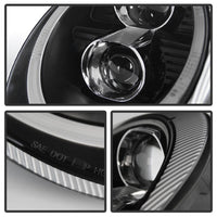 SPYDER Spyder Porsche 911 05-09 Projector Headlights Xenon/HID Model- DRL LED Blk PRO-YD-P99705-HID-DRL-BK - Lights