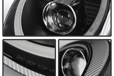 SPYDER Spyder Porsche 911 05-09 Projector Headlights Xenon/HID Model- DRL LED Blk PRO-YD-P99705-HID-DRL-BK - Lights