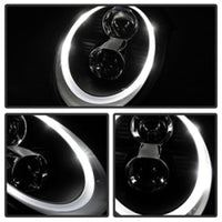 SPYDER Spyder Porsche 911 05-09 Projector Headlights Xenon/HID Model- DRL LED Blk PRO-YD-P99705-HID-DRL-BK - Lights