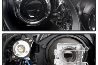 SPYDER Spyder Porsche Cayenne 03-06 Projector Xenon/HID Model- DRL LED Blk PRO-YD-PCAY03-HID-DRL-BK - Lights