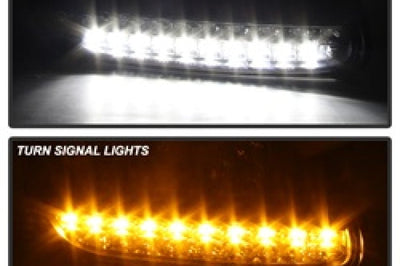 SPYDER Spyder Porsche Cayenne 03-06 Projector Xenon/HID Model- DRL LED Blk PRO-YD-PCAY03-HID-DRL-BK - Lights