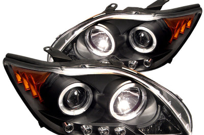 SPYDER Spyder Scion TC 05-07 Projector Headlights LED Halo -Replaceable LEDs Blk PRO-YD-TTC04-HL-AM-BK - Lights