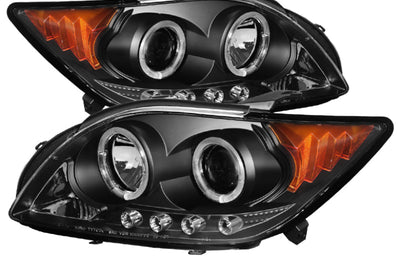 SPYDER Spyder Scion TC 08-10 Projector Headlights LED Halo -Replaceable LEDs Blk PRO-YD-TTC08-HL-BK - Lights