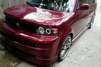 SPYDER Spyder Scion XB 03-07 Projector Headlights LED Halo Black High H1 Low 9006 PRO-YD-TSXB03-HL-BK - Lights