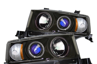 SPYDER Spyder Scion XB 03-07 Projector Headlights LED Halo Black High H1 Low 9006 PRO-YD-TSXB03-HL-BK - Lights