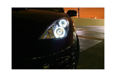 SPYDER Spyder Toyota Celica 00-05 Projector Headlights LED Halo DRL Blk High H1 Low PRO-YD-TCEL00-LED-BK - Lights