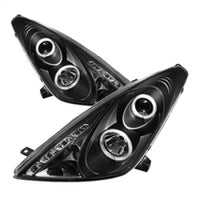 SPYDER Spyder Toyota Celica 00-05 Projector Headlights LED Halo DRL Blk High H1 Low PRO-YD-TCEL00-LED-BK - Lights