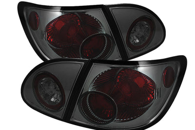 SPYDER Spyder Toyota Corolla 03-08 Euro Style Tail Lights Smoke ALT-YD-TC03-SM
