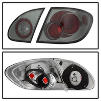 SPYDER Spyder Toyota Corolla 03-08 Euro Style Tail Lights Smoke ALT-YD-TC03-SM