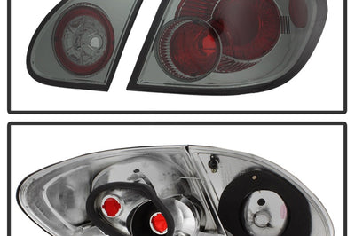 SPYDER Spyder Toyota Corolla 03-08 Euro Style Tail Lights Smoke ALT-YD-TC03-SM