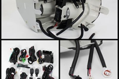 SPYDER Spyder Toyota FJ Cruiser 07-14 Fog Lights W LED Daytime Running w/swch- Clear FL-DRL-TFJ07-C