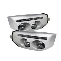 SPYDER Spyder Toyota FJ Cruiser 07-14 Fog Lights W LED Daytime Running w/swch- Clear FL-DRL-TFJ07-C