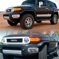 SPYDER Spyder Toyota FJ Cruiser 07-14 Fog Lights W LED Daytime Running w/swch- Clear FL-DRL-TFJ07-C