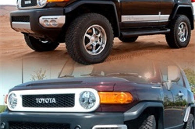 SPYDER Spyder Toyota FJ Cruiser 07-14 Fog Lights W LED Daytime Running w/swch- Clear FL-DRL-TFJ07-C