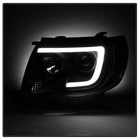 SPYDER Spyder Toyota Tacoma 05-11 Projector Headlights - Light Bar DRL - Black PRO-YD-TT05V2-LB-BK - Lights