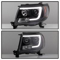 SPYDER Spyder Toyota Tacoma 05-11 Projector Headlights - Light Bar DRL - Black PRO-YD-TT05V2-LB-BK - Lights