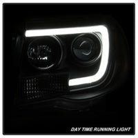 SPYDER Spyder Toyota Tacoma 05-11 Projector Headlights - Light Bar DRL - Black PRO-YD-TT05V2-LB-BK - Lights