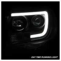SPYDER Spyder Toyota Tacoma 05-11 Projector Headlights - Light Bar DRL - Black PRO-YD-TT05V2-LB-BK - Lights