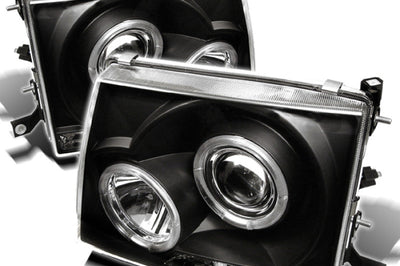 SPYDER Spyder Toyota Tacoma 97-00 Projector Headlights LED Halo Black High H1 Low PRO-YD-TT97-HL-BK - Lights