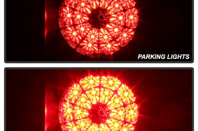 SPYDER Spyder Toyota Tundra 07-13 LED Tail lights Black ALT-YD-TTU07-LED-BK - Lights