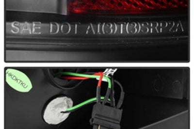 SPYDER Spyder Toyota Tundra 07-13 LED Tail lights Black ALT-YD-TTU07-LED-BK - Lights