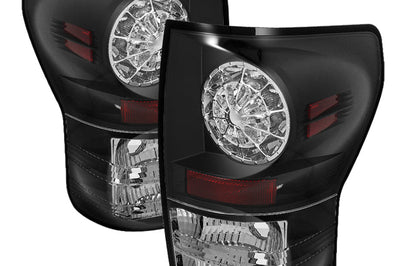 SPYDER Spyder Toyota Tundra 07-13 LED Tail lights Black ALT-YD-TTU07-LED-BK - Lights