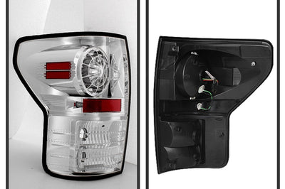 SPYDER Spyder Toyota Tundra 07-13 LED Tail lights Chrome ALT-YD-TTU07-LED-C - Lights