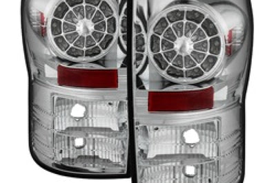 SPYDER Spyder Toyota Tundra 07-13 LED Tail lights Chrome ALT-YD-TTU07-LED-C - Lights
