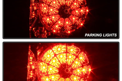 SPYDER Spyder Toyota Tundra 07-13 LED Tail lights Chrome ALT-YD-TTU07-LED-C - Lights