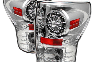 SPYDER Spyder Toyota Tundra 07-13 LED Tail lights Chrome ALT-YD-TTU07-LED-C - Lights