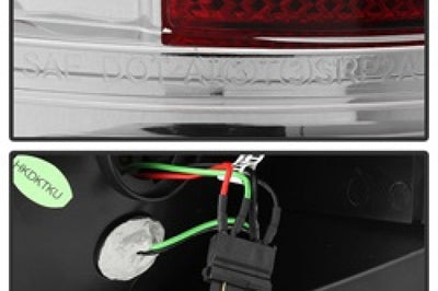 SPYDER Spyder Toyota Tundra 07-13 LED Tail lights Chrome ALT-YD-TTU07-LED-C - Lights