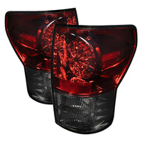SPYDER Spyder Toyota Tundra 07-13 LED Tail lights Red Smoke ALT-YD-TTU07-LED-RS - Lights