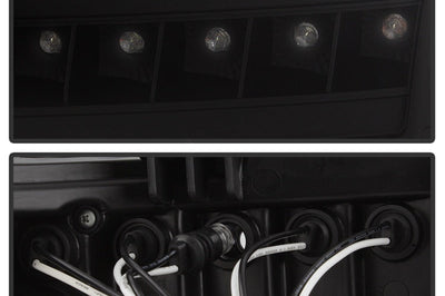 SPYDER Spyder Toyota Tundra 07-13 Projector Headlights CCFL Halo LED Blk PRO-YD-TTU07-CCFL-BK - Lights