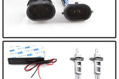 SPYDER Spyder Toyota Tundra 07-13 Projector Headlights CCFL Halo LED Blk PRO-YD-TTU07-CCFL-BK - Lights