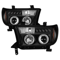SPYDER Spyder Toyota Tundra 07-13 Projector Headlights CCFL Halo LED Blk PRO-YD-TTU07-CCFL-BK - Lights