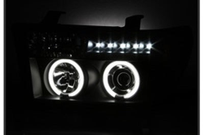 SPYDER Spyder Toyota Tundra 07-13 Projector Headlights CCFL Halo LED Blk PRO-YD-TTU07-CCFL-BK - Lights