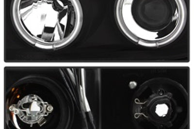 SPYDER Spyder Toyota Tundra 07-13 Projector Headlights CCFL Halo LED Blk PRO-YD-TTU07-CCFL-BK - Lights