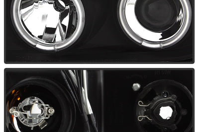 SPYDER Spyder Toyota Tundra 07-13 Projector Headlights CCFL Halo LED Blk PRO-YD-TTU07-CCFL-BK - Lights