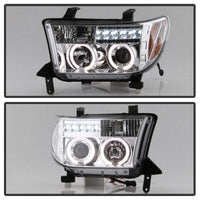 SPYDER Spyder Toyota Tundra 07-13 Projector Headlights LED Halo Chrm PRO-YD-TTU07-HL-C - Lights