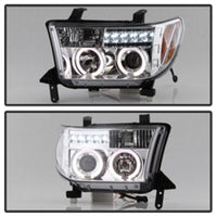 SPYDER Spyder Toyota Tundra 07-13 Projector Headlights LED Halo Chrm PRO-YD-TTU07-HL-C - Lights