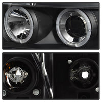 SPYDER Spyder Toyota Tundra 07-133 Projector Headlights LED Halo Blk PRO-YD-TTU07-HL-BK - Lights