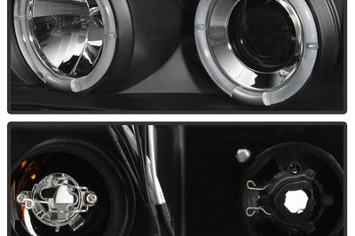 SPYDER Spyder Toyota Tundra 07-133 Projector Headlights LED Halo Blk PRO-YD-TTU07-HL-BK - Lights