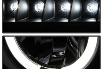 SPYDER Spyder Toyota Tundra 07-133 Projector Headlights LED Halo Blk PRO-YD-TTU07-HL-BK - Lights