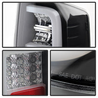 SPYDER Spyder Toyota Tundra 2014-2016 Light Bar LED Tail Lights Black ALT-YD-TTU14-LED-BK